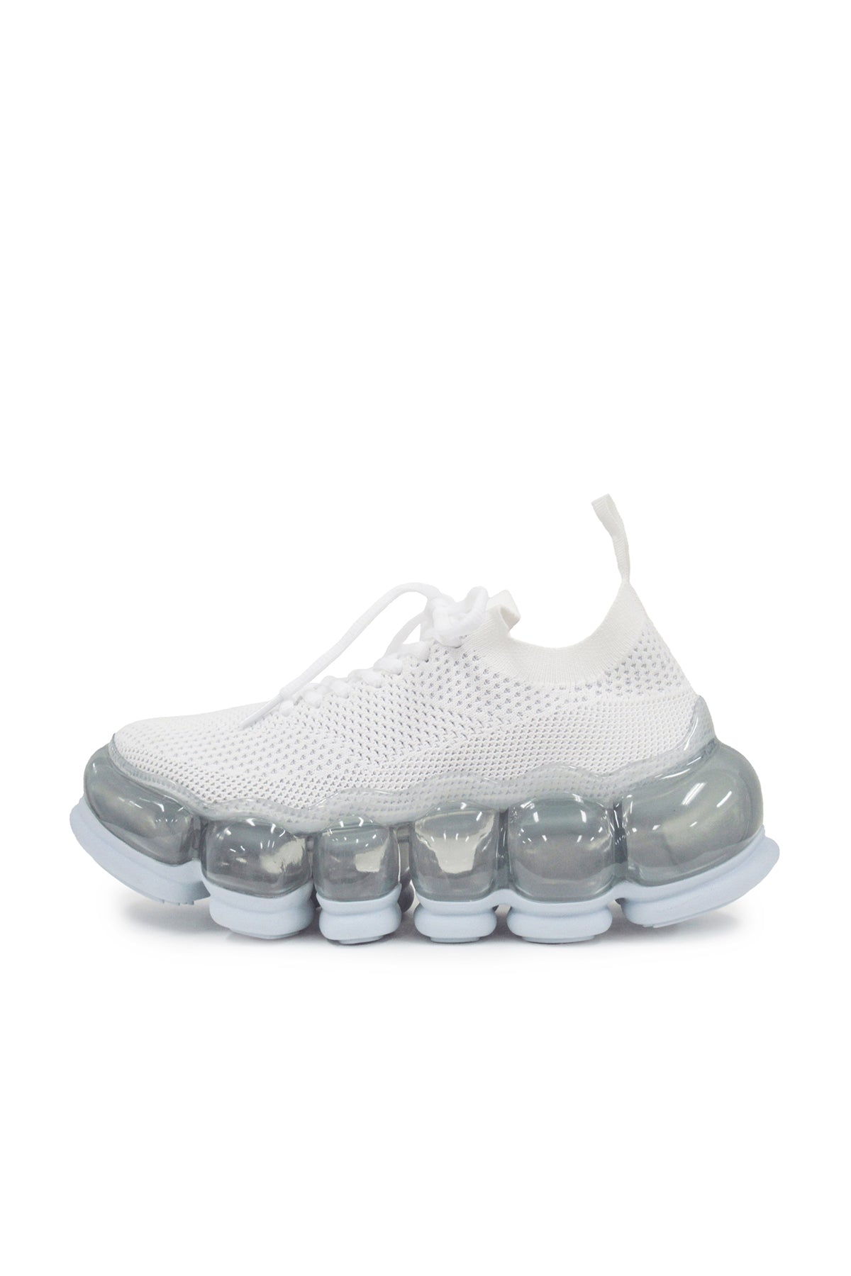 新款“珠宝”鞋/冰白