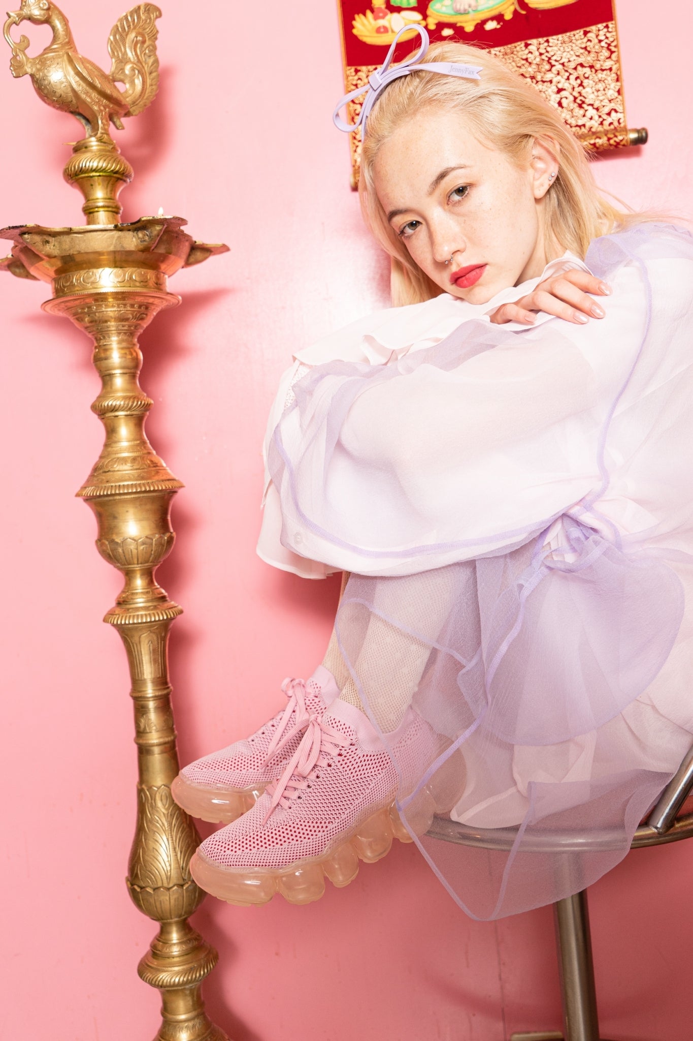 「珠宝」基本款鞋/粉红