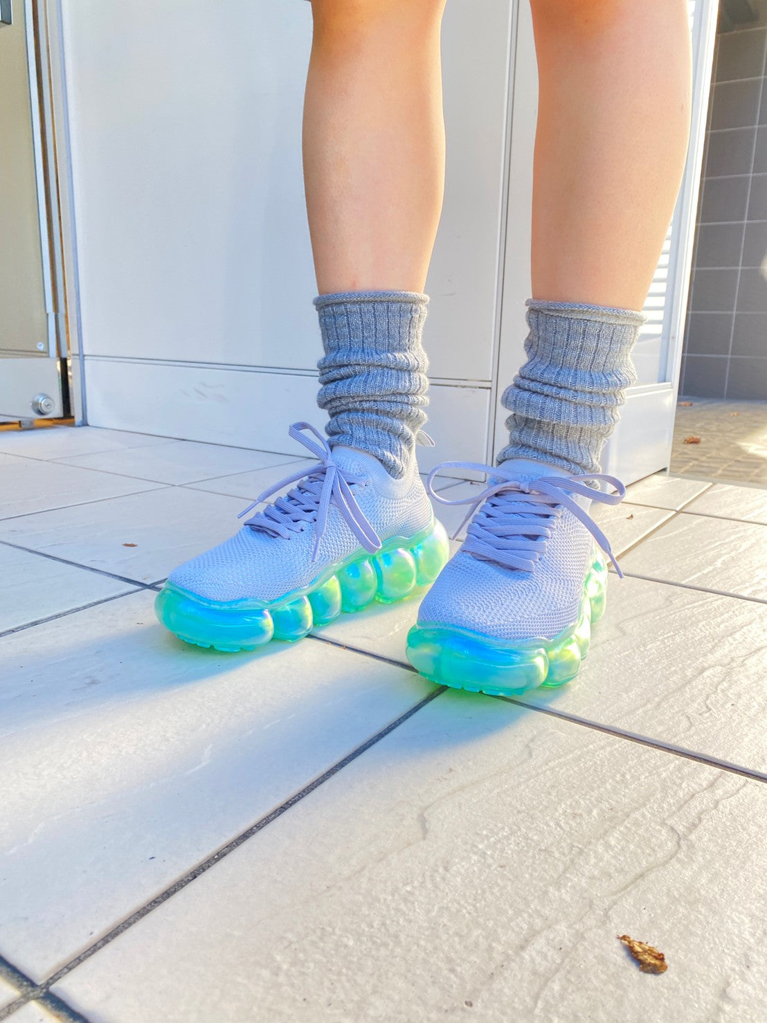 「珠宝」基础款鞋/极光薄荷灰