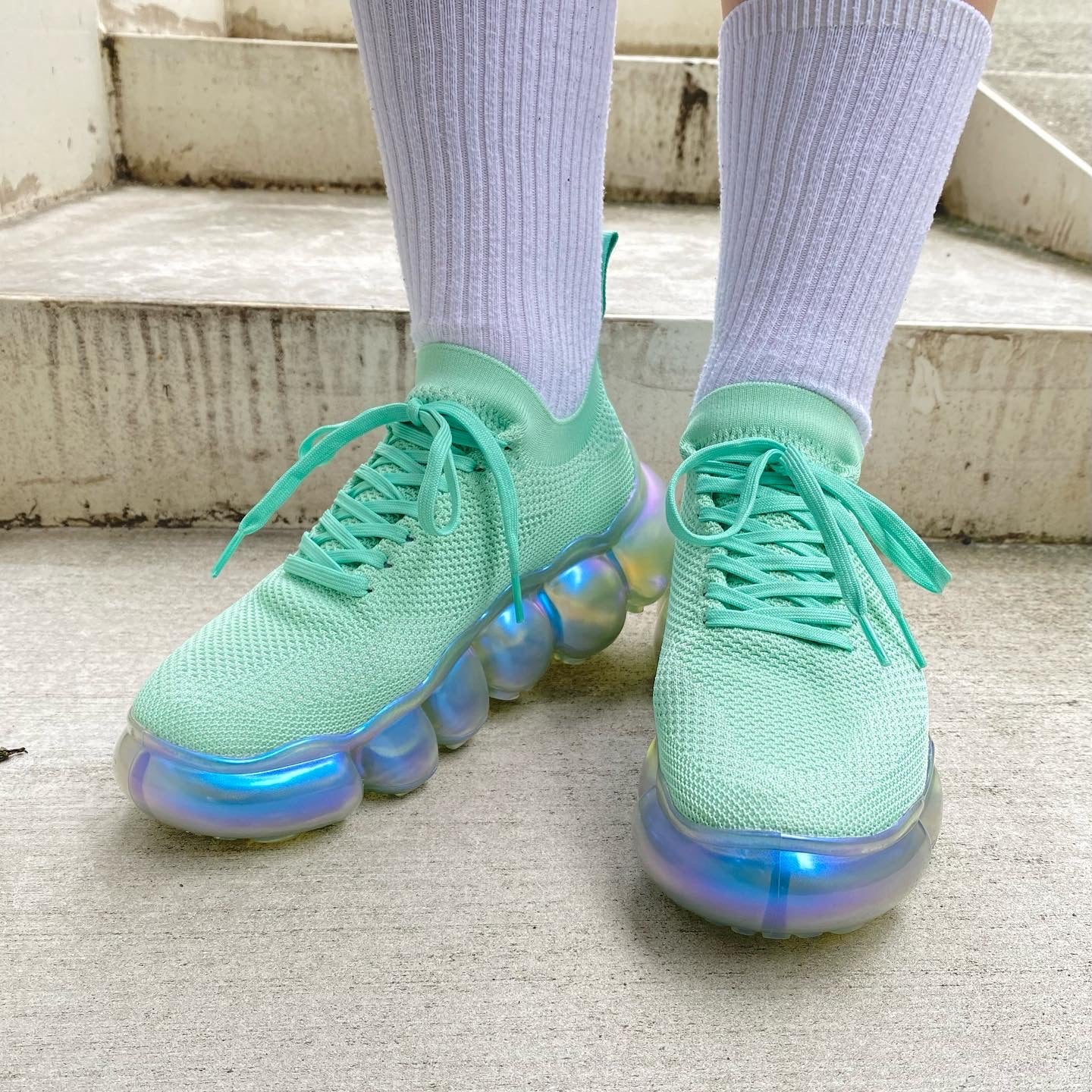 「珠宝」基本款鞋 / Aurora IcegrayMint