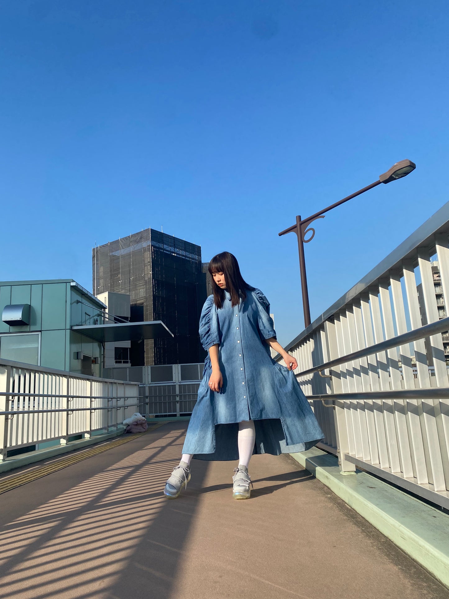 "Jewelry" High Shoes Beltcross / Aurora Gray
