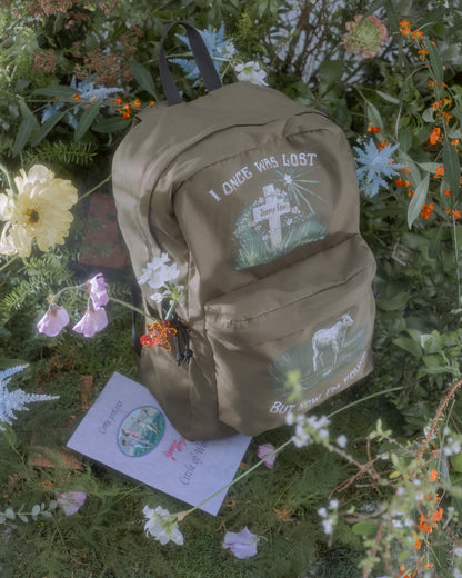 I'm Found Back Pack / Khaki