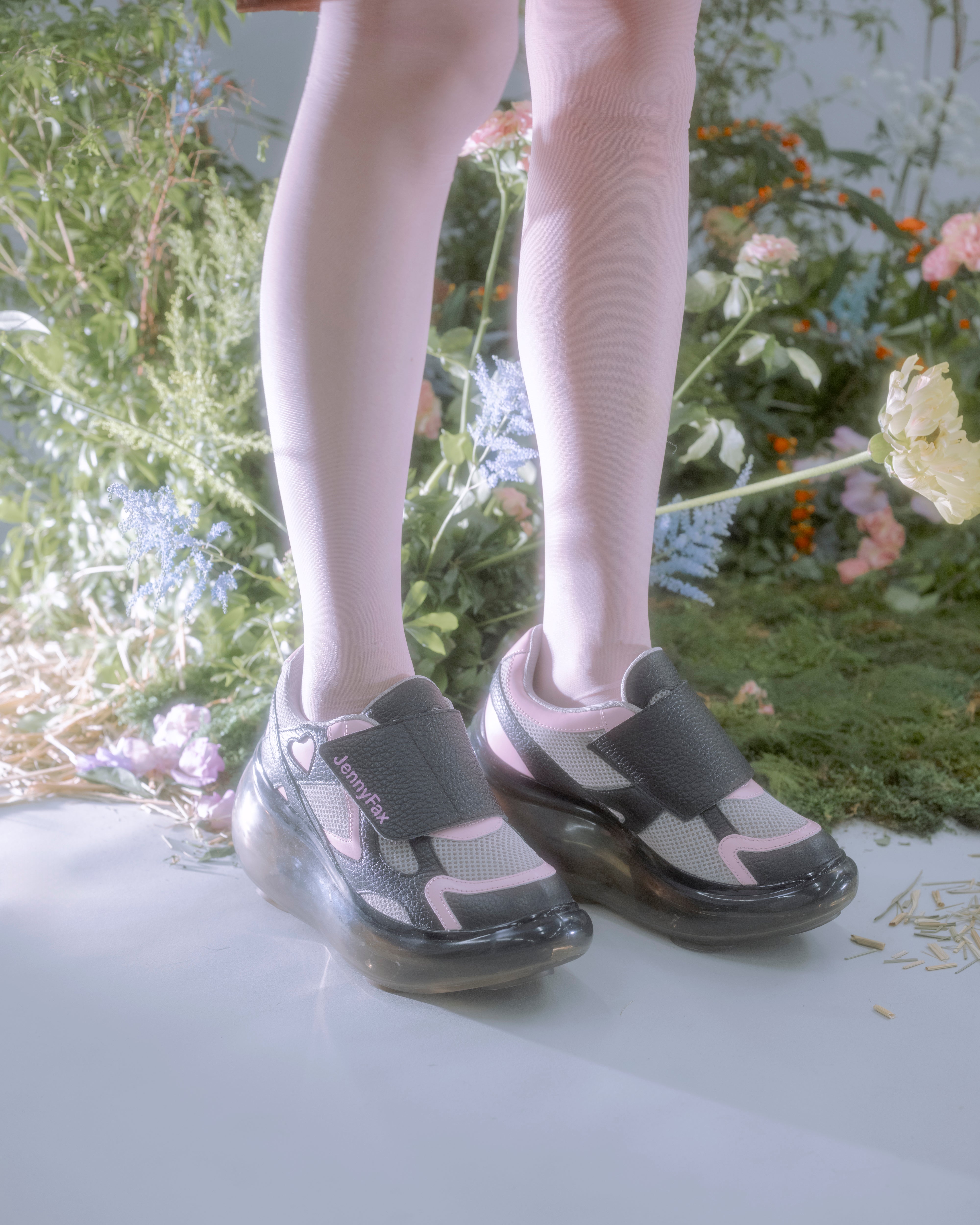 靴 MikioSakabe JennyFax Bambi Moon BLK/pink Bambi Moon / Black pink｜MIKIOSAKABE&JennyFax公式ストア