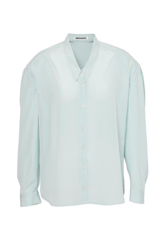 【AW26受注】Random Tuck Shirt / Light Green / MSAW26B01