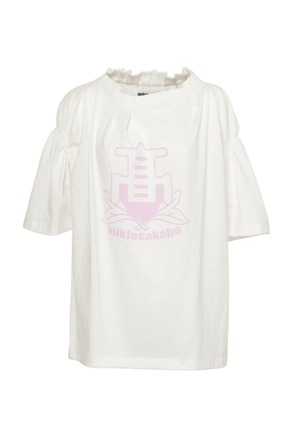 【AW26受注】High School T-Shirt / White / MSAW26T01