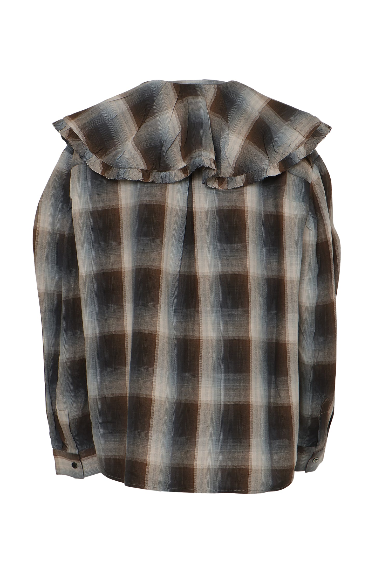 【AW26受注】Doll Collar Shirt / Brown / MSAW26B021