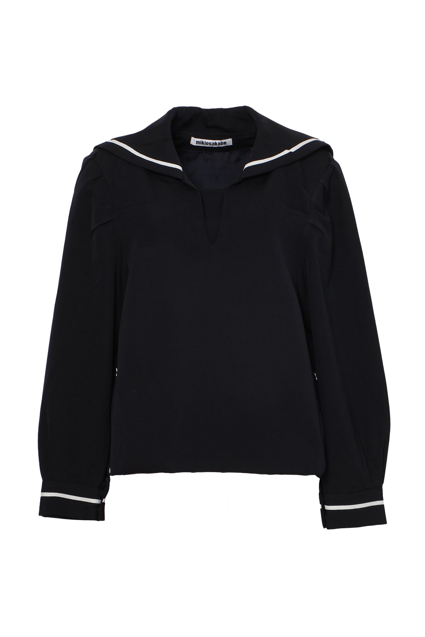 Random Tuck Sailor Shirt / Navy