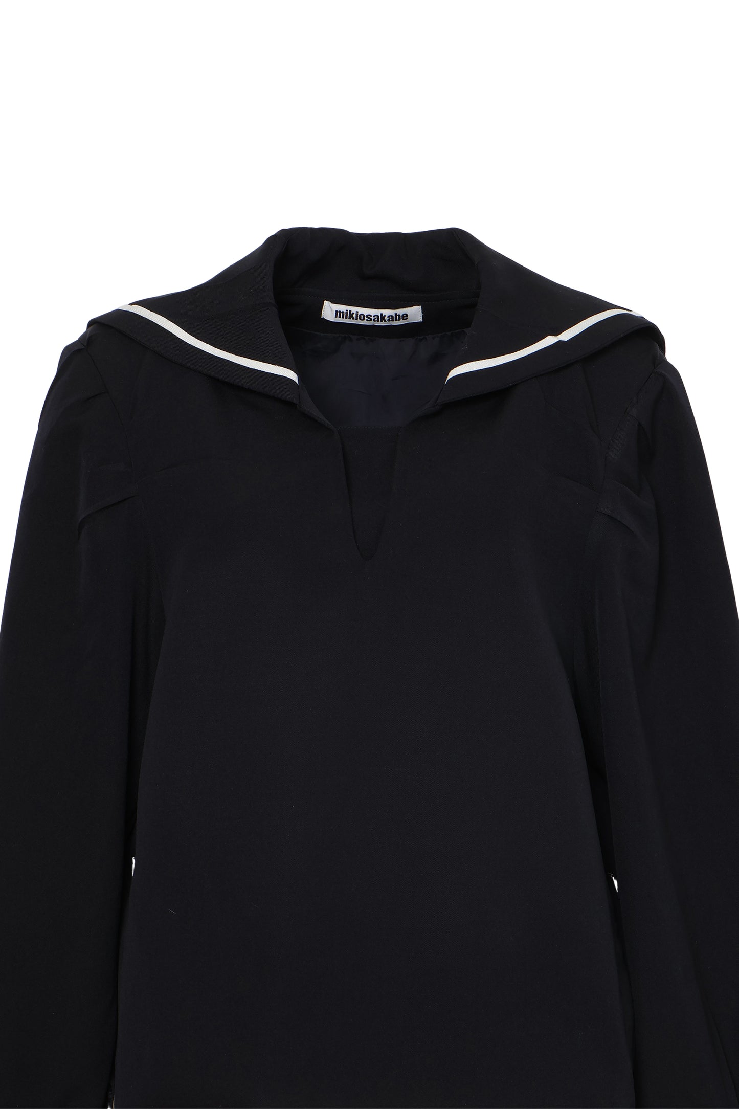Random Tuck Sailor Shirt / Navy