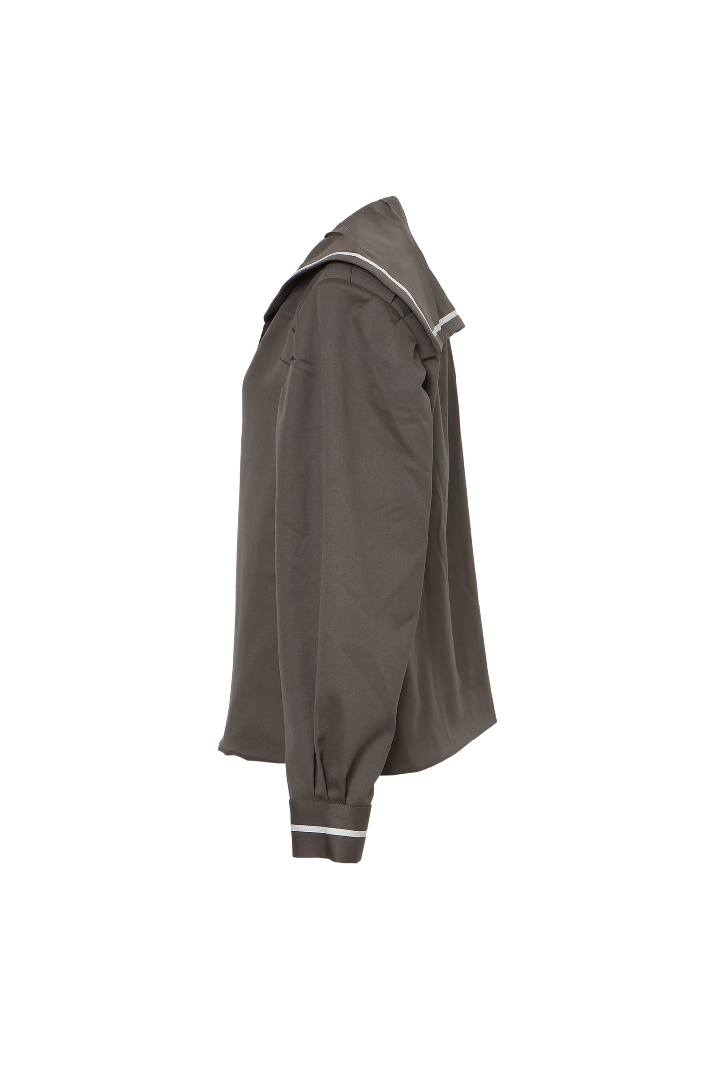Random Tuck Sailor Shirt / Gray