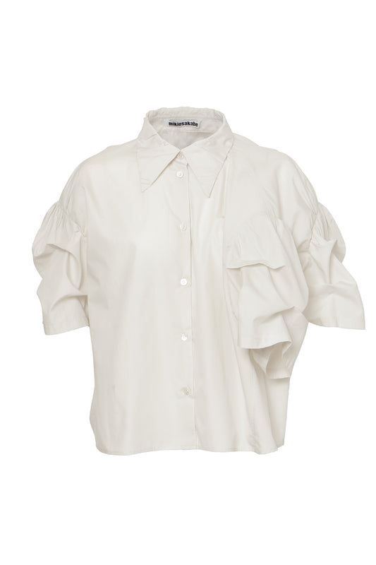 【AW26受注】Confusing Short Sleeves Shirt / White / MSAW26B06