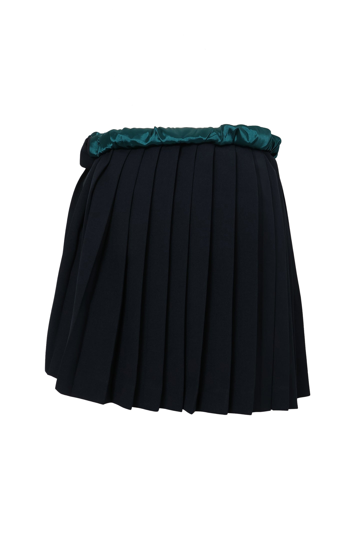 【AW26预购】Twisted Pleats 半身裙 / 海军蓝 / MSAW26S01