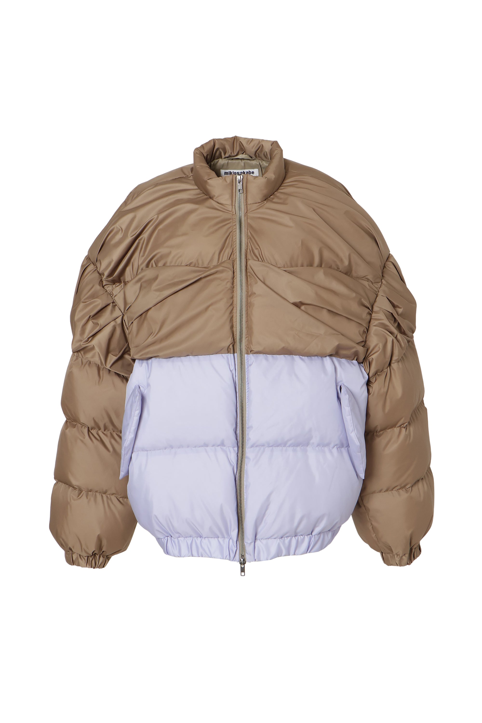 Wrinkle Down Coat / Brown – MIKIOSAKABE & JennyFax（ミキオサカベ