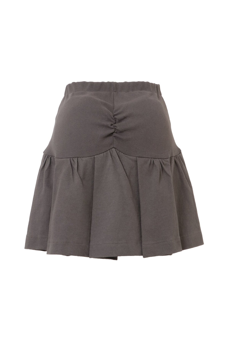 Peaches Mini Skirt / Gray