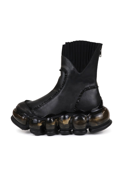 新款“珠宝”历史靴子/黑色