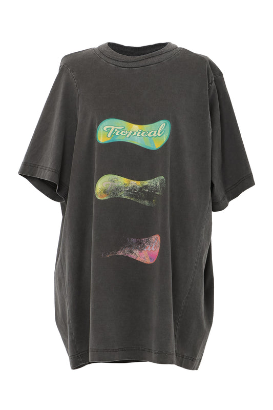 【SS26受注】Double T-Shirt / Black / MSS26T04