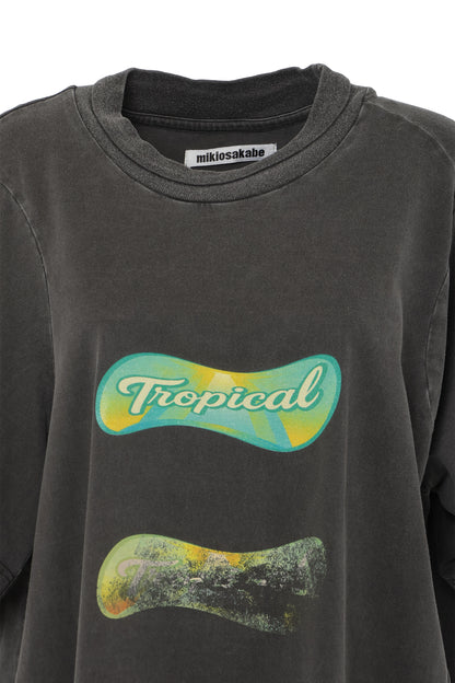 【SS26受注】Double T-Shirt / Black / MSS26T04