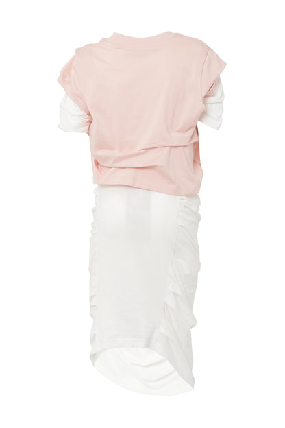 【SS26受注】Confusing T-Shirt / Pink-White / MSS26T02