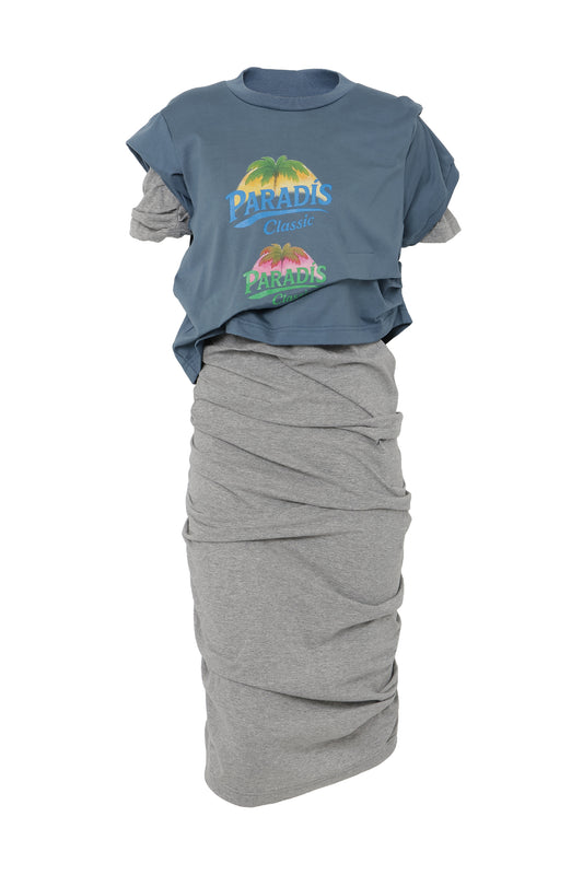 【SS26受注】Confusing T-Shirt / Blue-Gray / MSS26T02