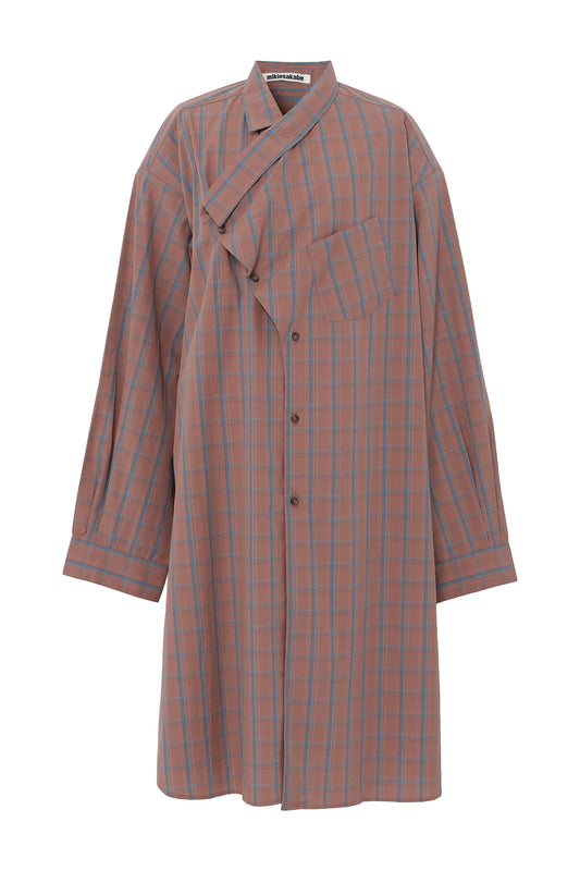 【SS26受注】Kimono Shirt / Brown / MSS26B02