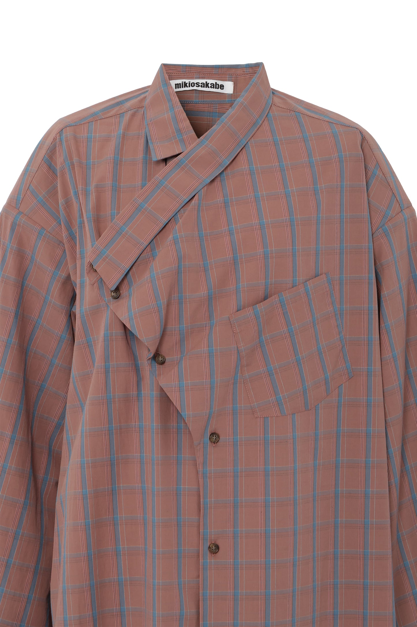 【SS26受注】Kimono Shirt / Brown / MSS26B02