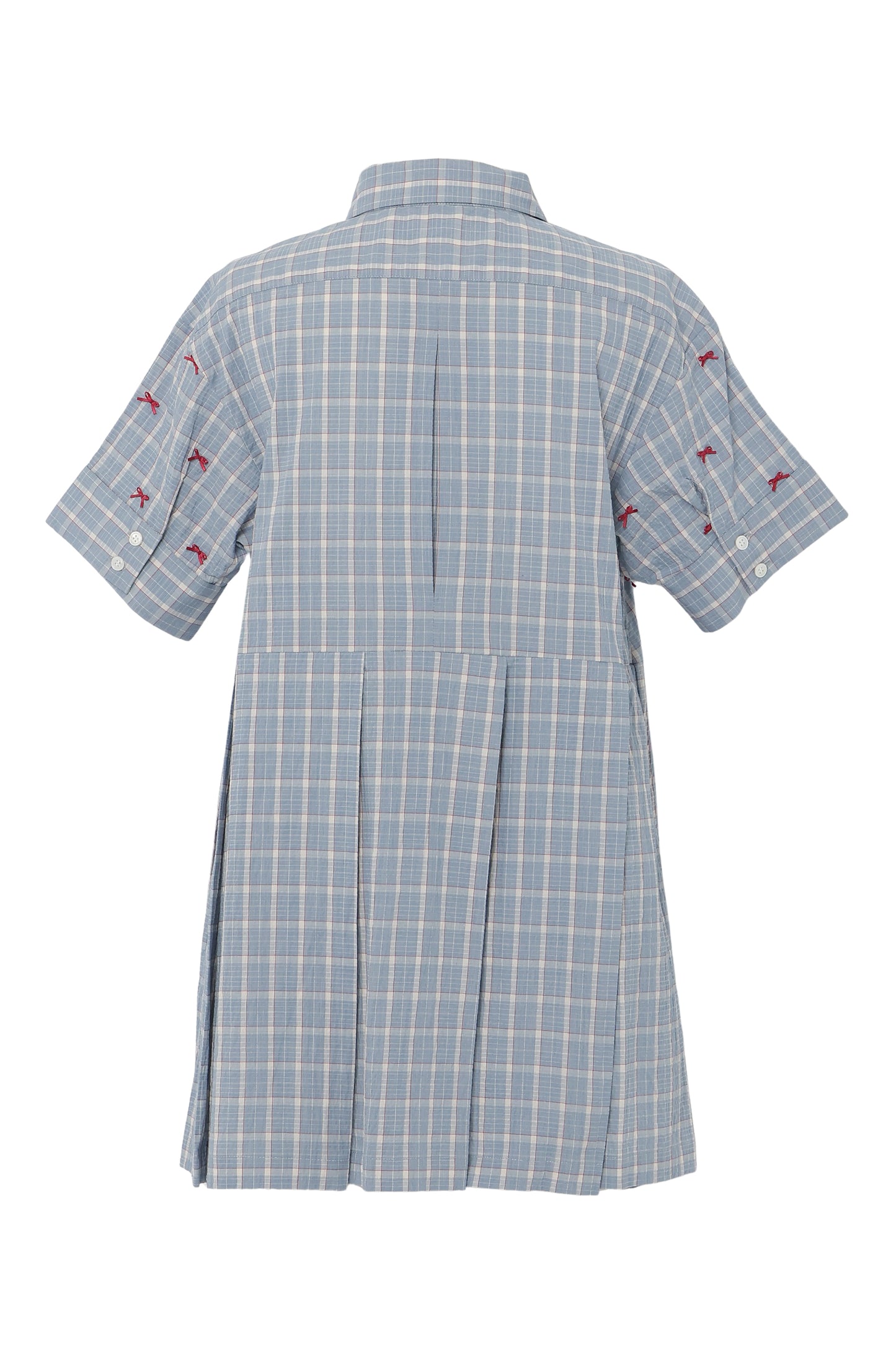 【SS26受注】Mini Ribbon Dress / Blue / MSS26D021