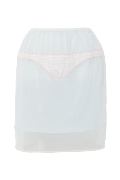 【SS26受注】See Through Skirt / Blue / JFSS26S01