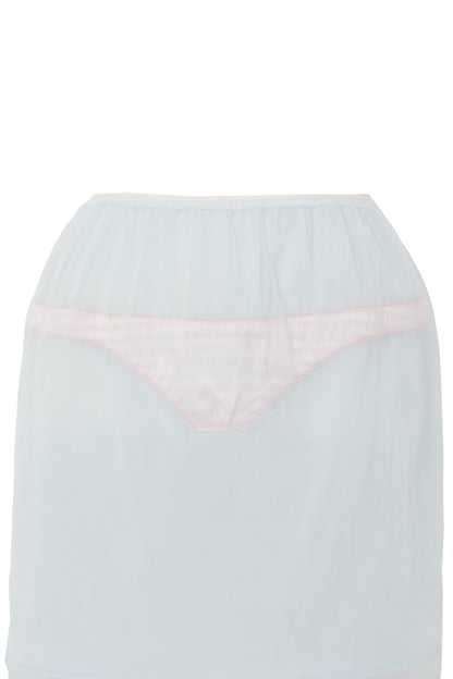 【SS26受注】See Through Skirt / Blue / JFSS26S01