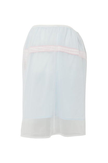 【SS26受注】See Through Skirt / Blue / JFSS26S01