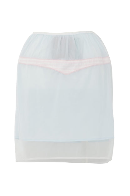 【SS26受注】See Through Skirt / Blue / JFSS26S01