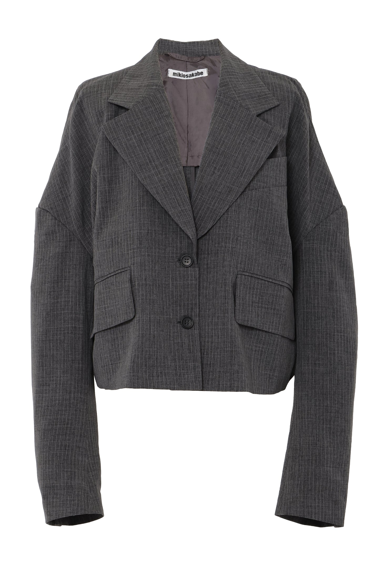 【SS26受注】Drop Shoulder Jacket / Gray / MSS26JK02