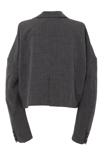 【SS26受注】Drop Shoulder Jacket / Gray / MSS26JK02