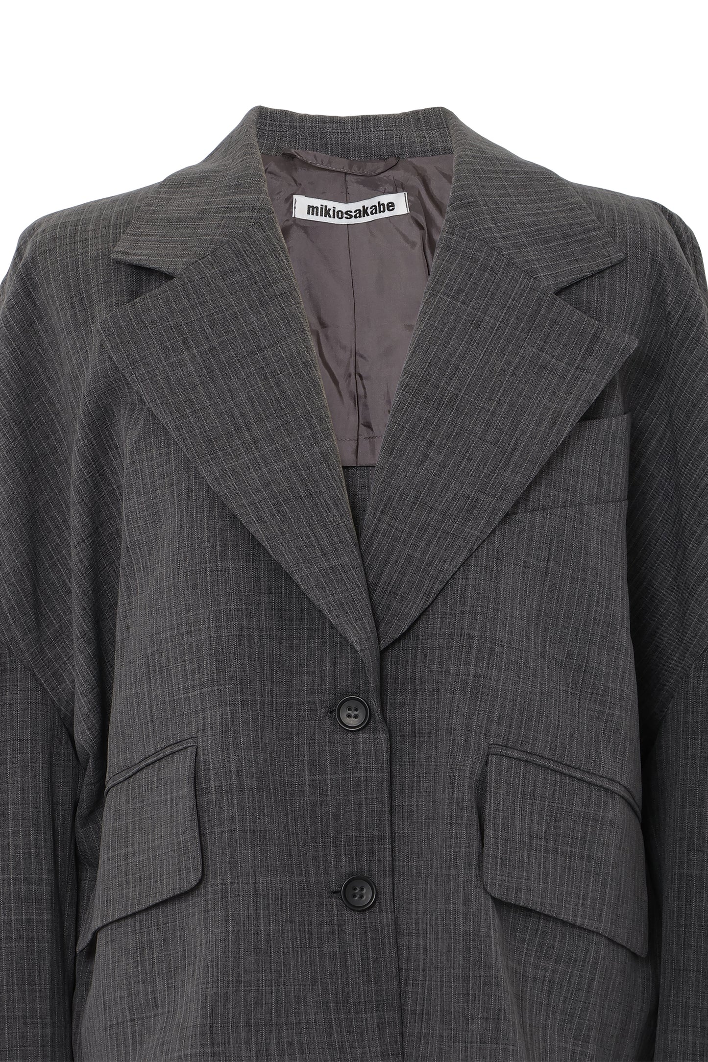 【SS26受注】Drop Shoulder Jacket / Gray / MSS26JK02
