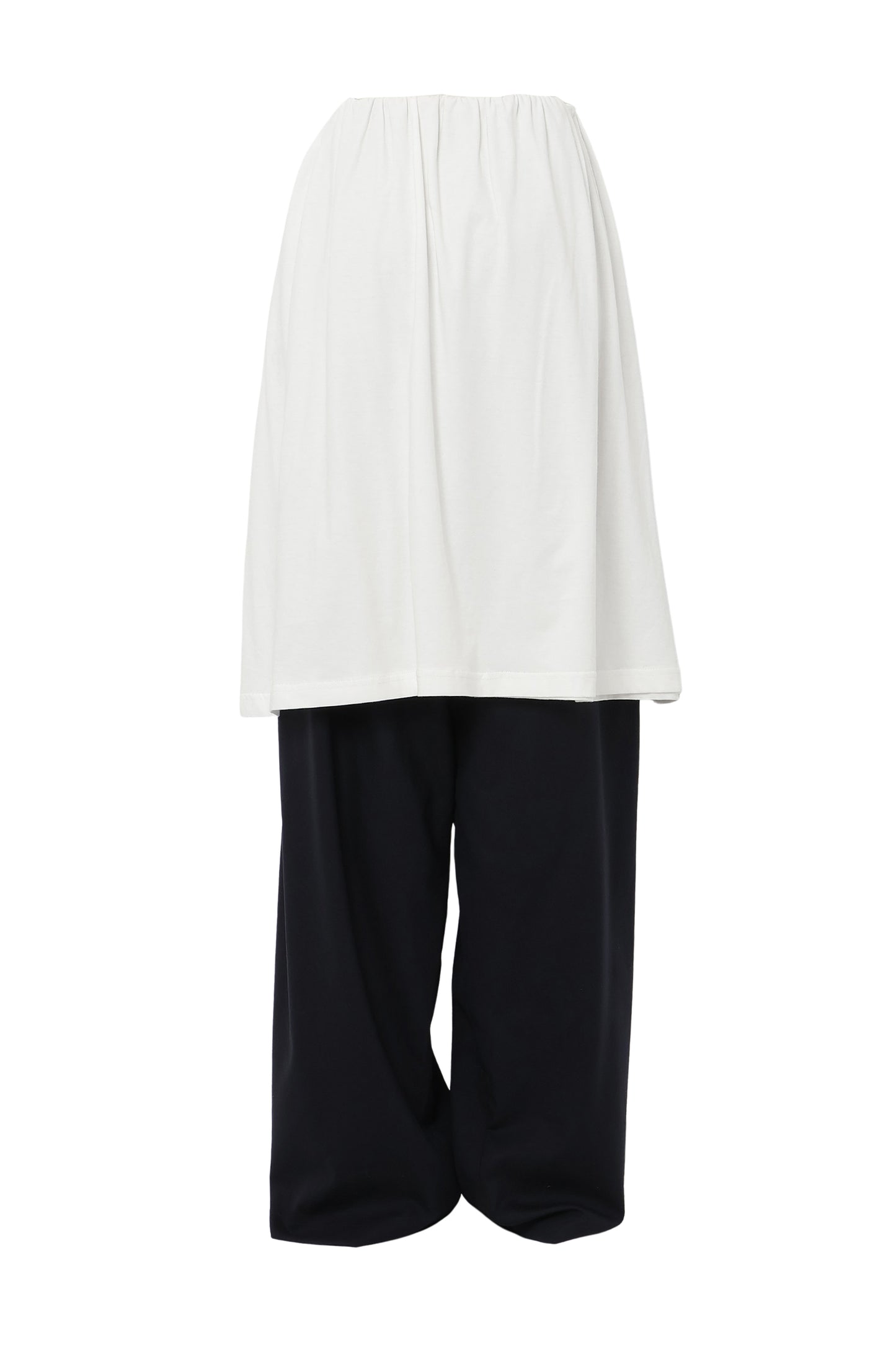 【SS26受注】 Layered Pants / Black-Green / MSS26P031