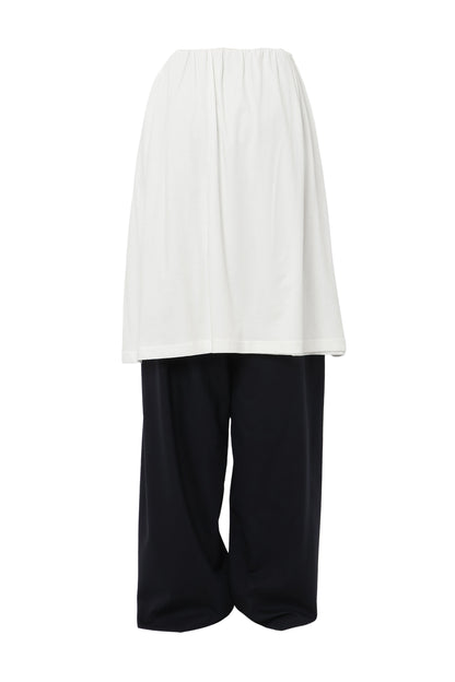 【SS26受注】 Layered Pants / Black-Green / MSS26P031