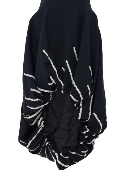 【SS26受注】Balloon Dress / Navy / MSS26D04