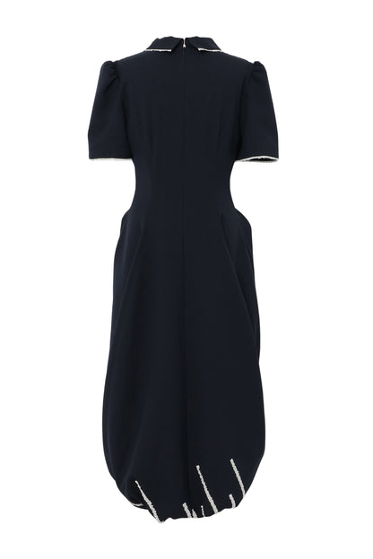 【SS26受注】Balloon Dress / Navy / MSS26D04