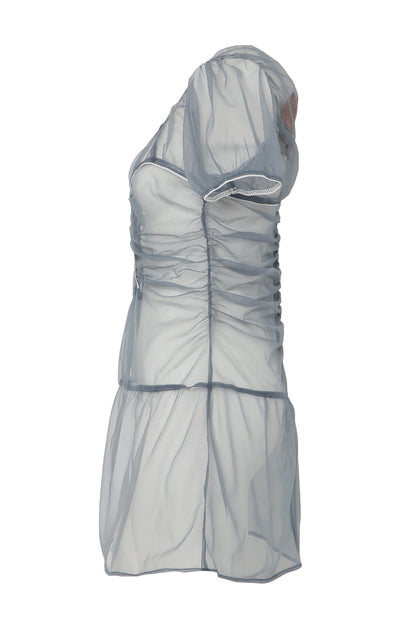 【SS26受注】Nana's Sheer Dress / Gray / JFSS26D021