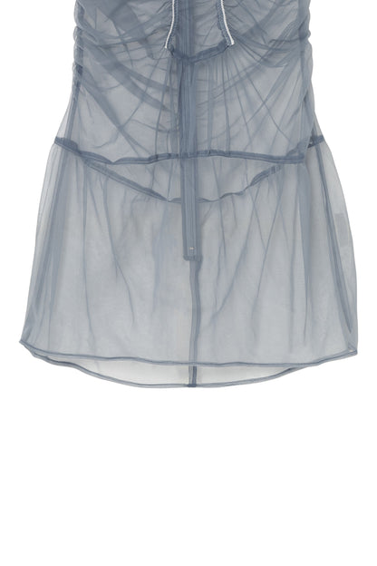 【SS26受注】Nana's Sheer Dress / Gray / JFSS26D021