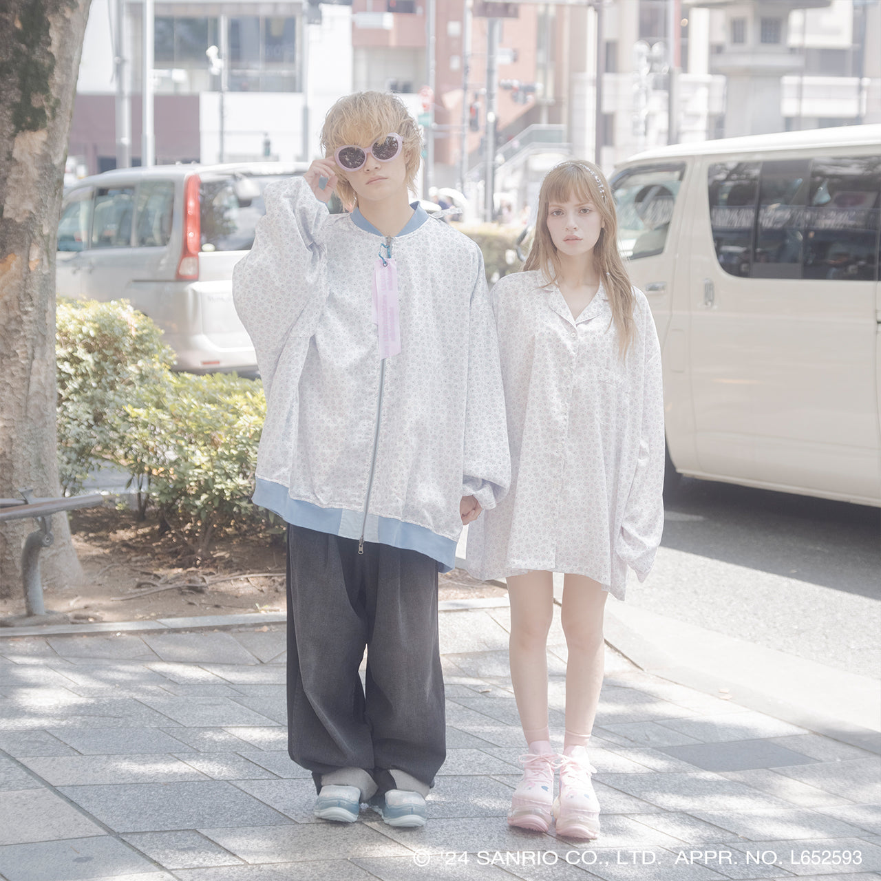 4XL MA-1 / Blue / Little Twin Stars x MIKIOSAKABE