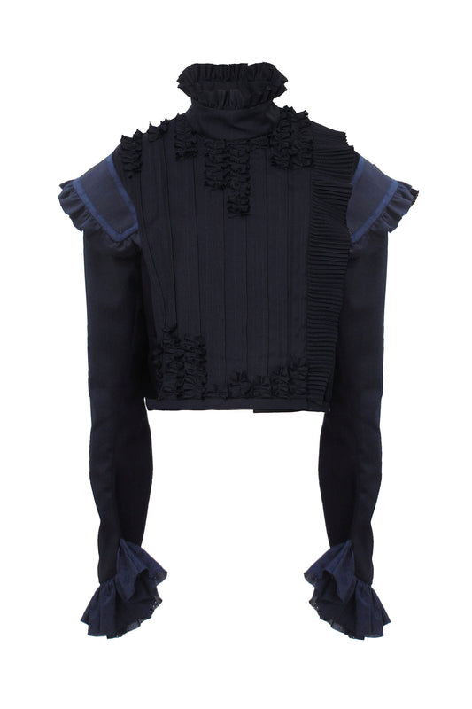 Frill Day Doublet / Navy