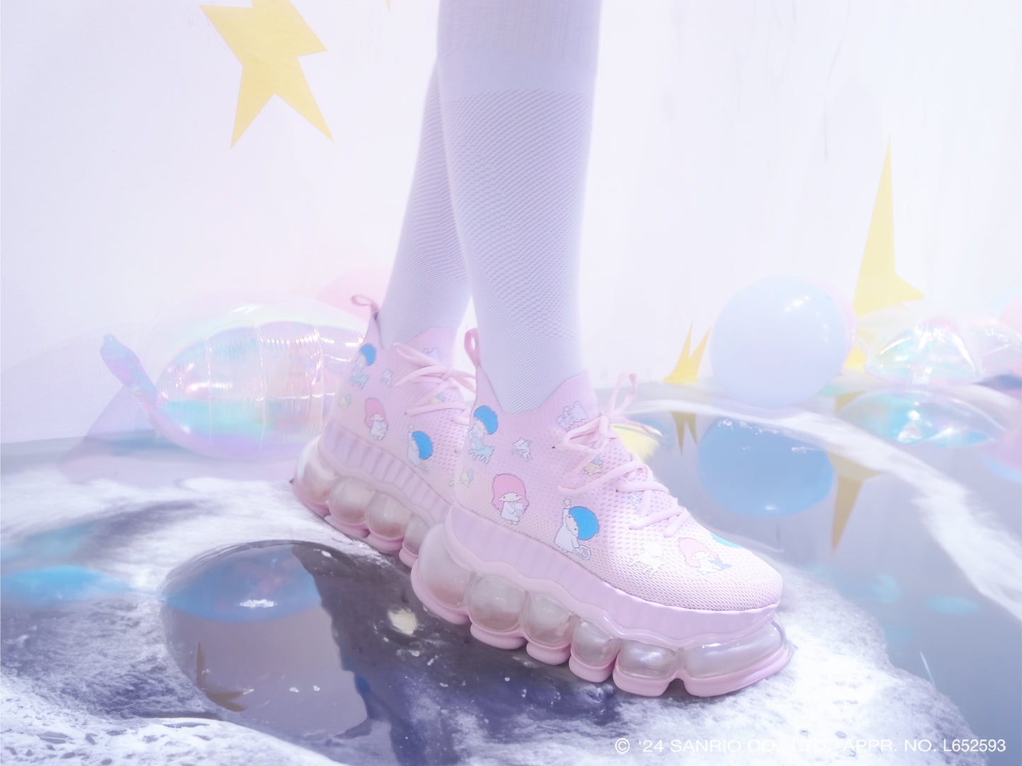 New “Jewelry” Shoes Tarte / Pink / Little Twin Stars x MIKIOSAKABE