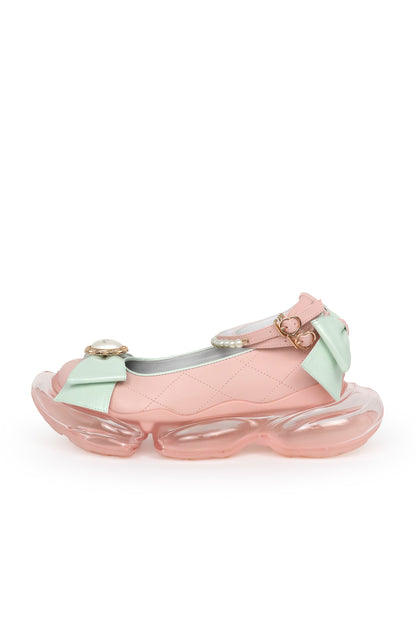【SS27受注】Ribbon Bow Mirage / Peach / JFAPSS27SH01