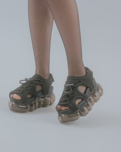 "Jewelry" Sandal / Black