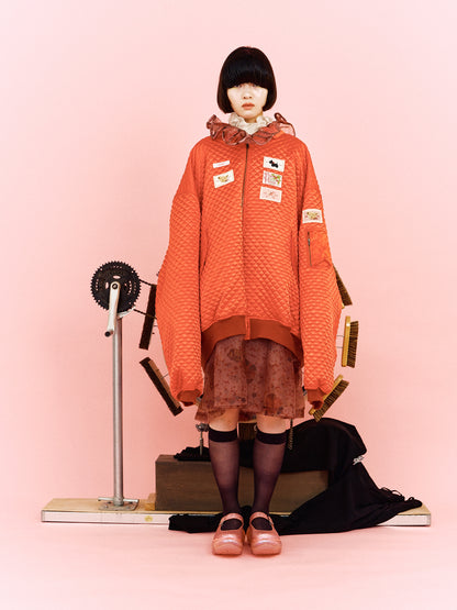 4XL Quilting Blouson / Red / MIKIOSAKABE × PINK HOUSE
