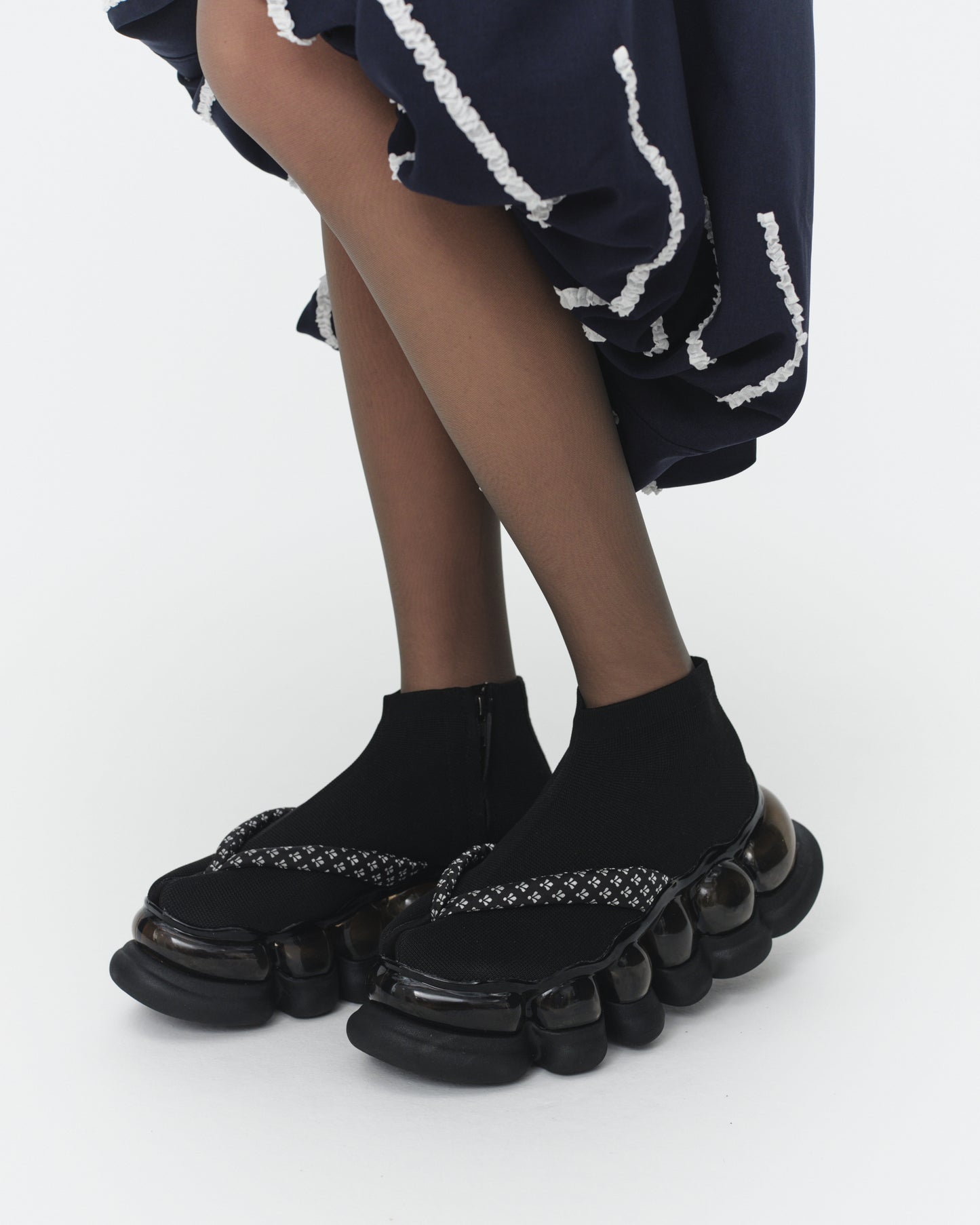 【SS26受注】"Jewelry" Ark Tabi / Black / MSS26SH09