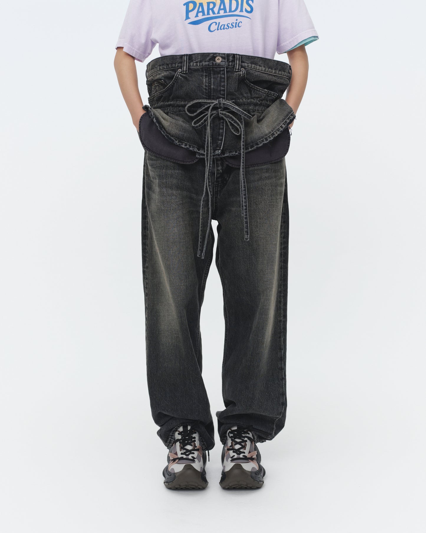 【SS26受注】Dirty Work Pants / Black / MSS26P01
