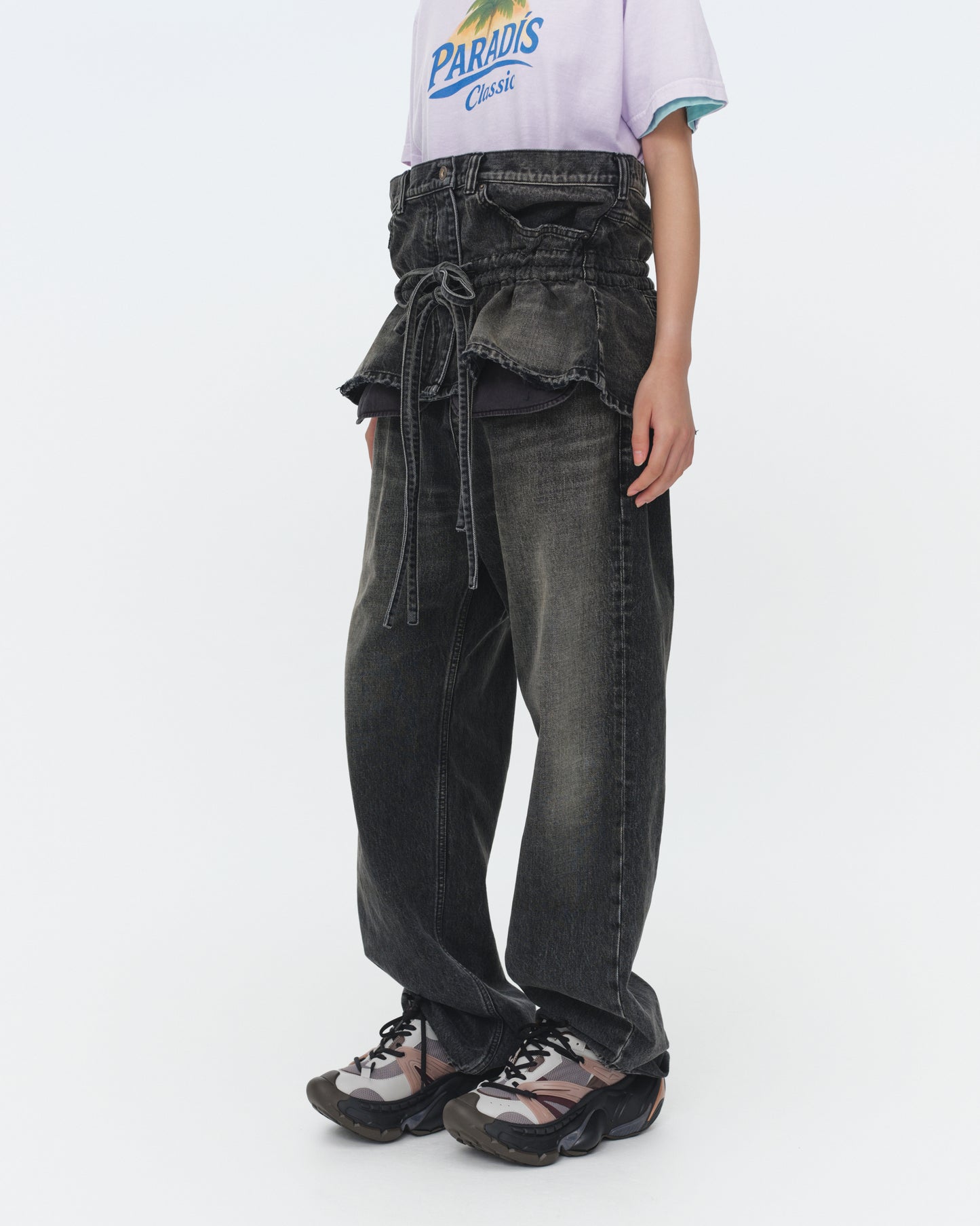【SS26受注】Dirty Work Pants / Black / MSS26P01