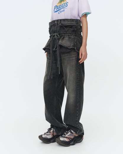 【SS26受注】Dirty Work Pants / Black / MSS26P01