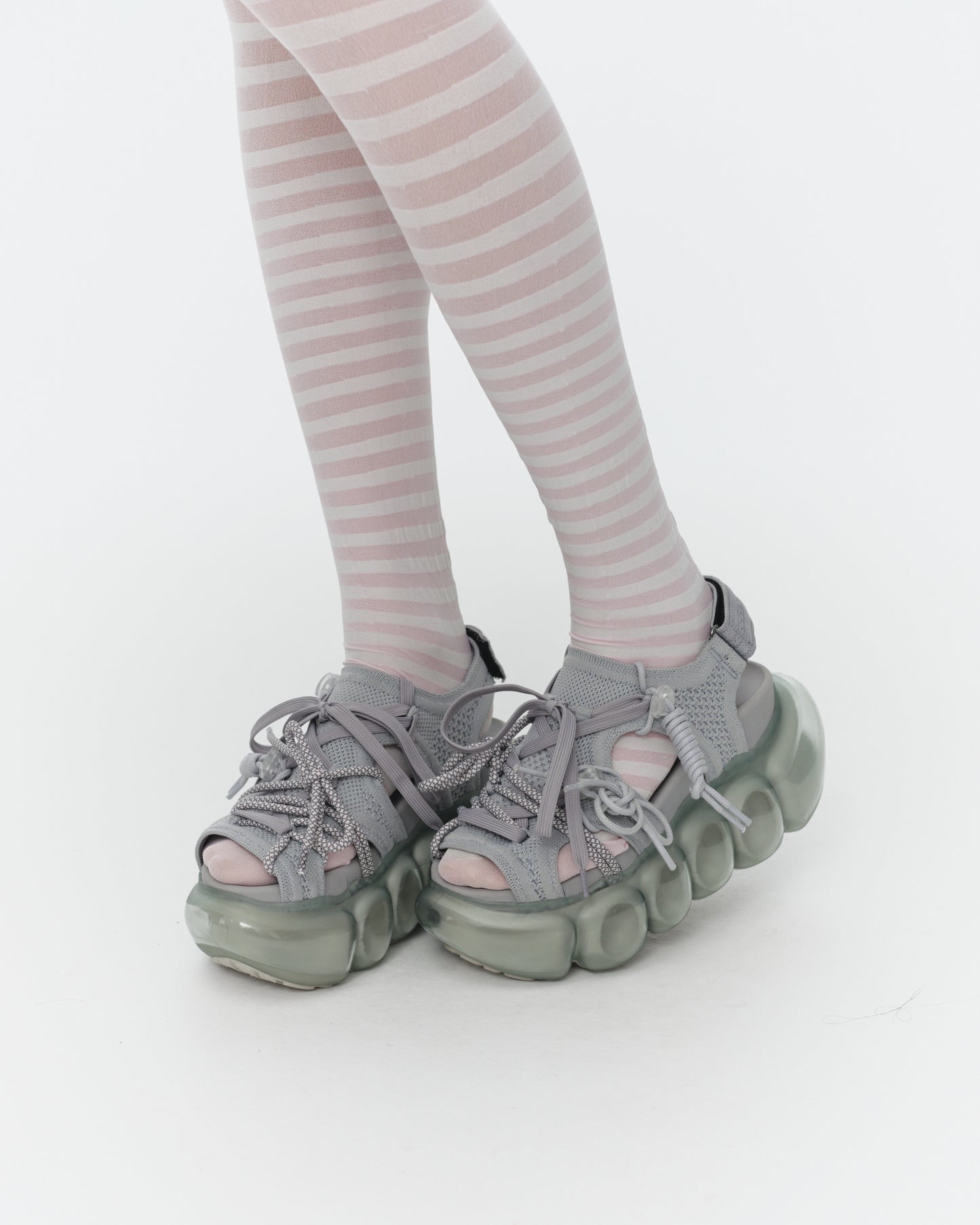 【SS26受注】"Jewelry" Bubble Sandal Confusing Ⅰ / Gray / MSS26SH04