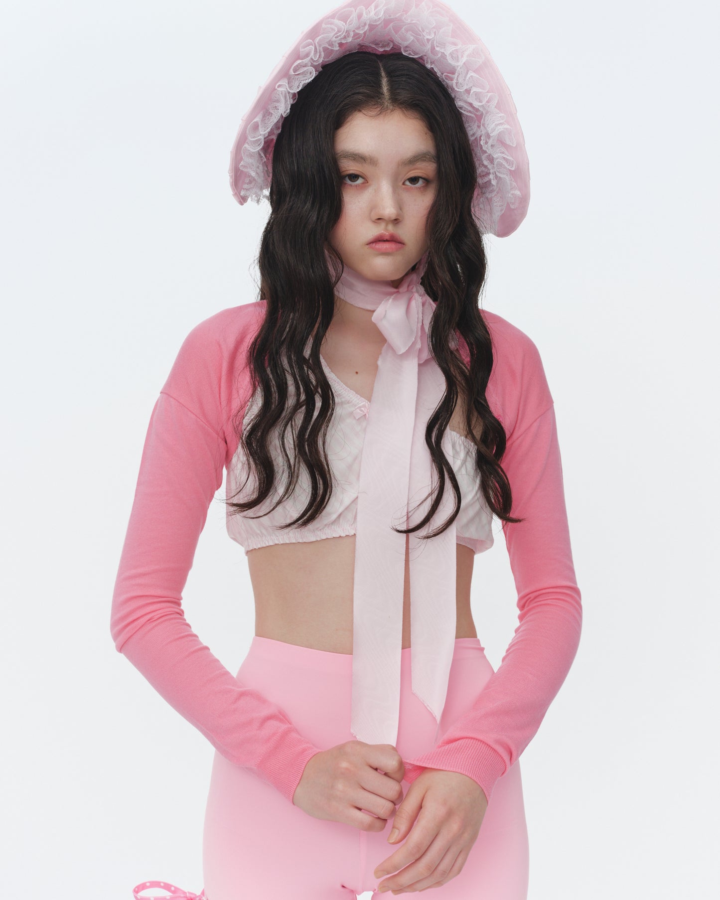 【SS26受注】Pam's Cardigan / Hot Pink / JFSS26K01